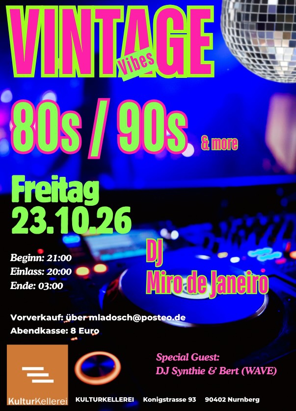 Fr 23.10. Vintage Vibes 